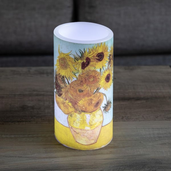 Sunflower LED Flameless Candle