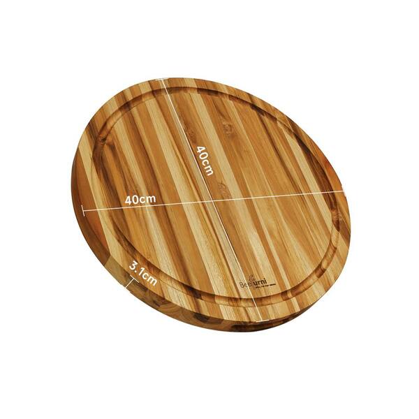 Jumbo Size Wooden Chopping Cutting Board For Kitchen With Handle 60 x 40 cm