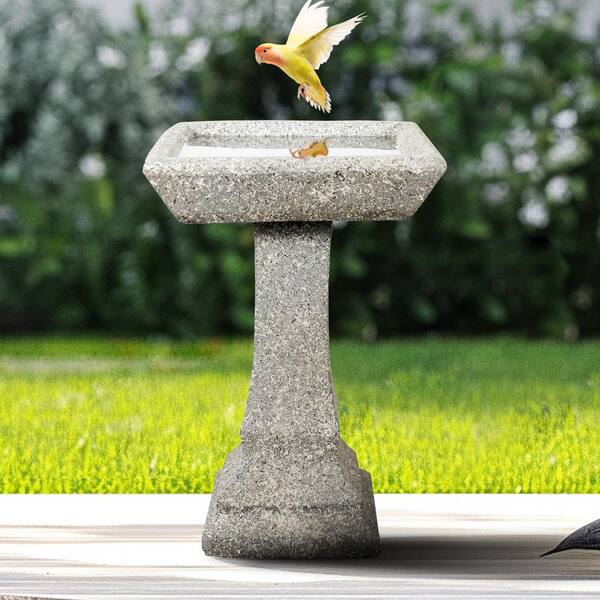 Bird Bath - 9 Inches Tree Mount Birdbath Bowl For Outside - Hangable Flower-Shaped Basin Water Feeder, Weather-Proof Decoration For Courtyard, Backyard, Patio