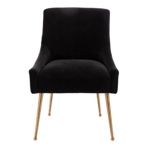 surles velvet side chair