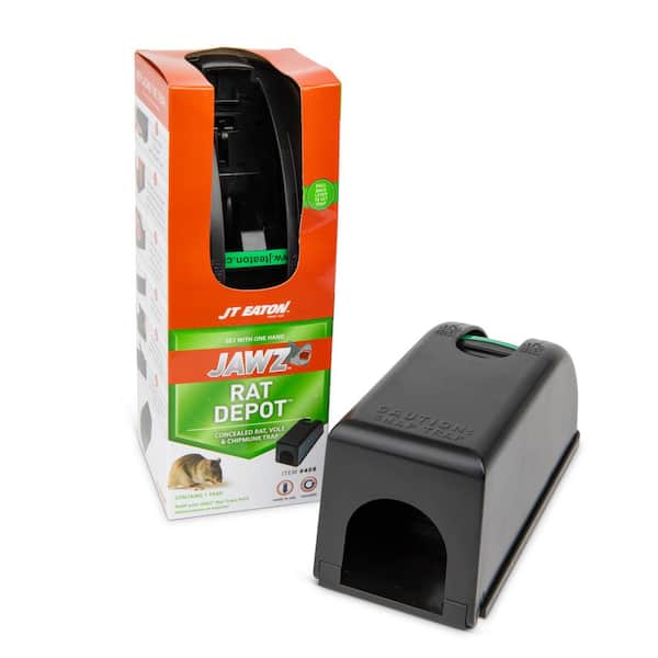 JT Eaton Jawz Mouse Depot Covered Mouse Trap 407 - The Home Depot
