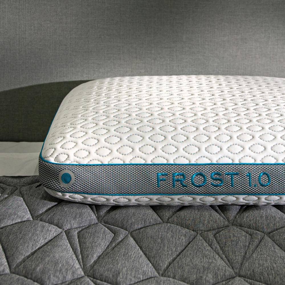 Frost 1.0 White and Gray Cooling Performance Pillow