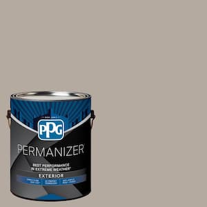 1 gal. PPG14-01 Shadow Taupe Flat Exterior Paint