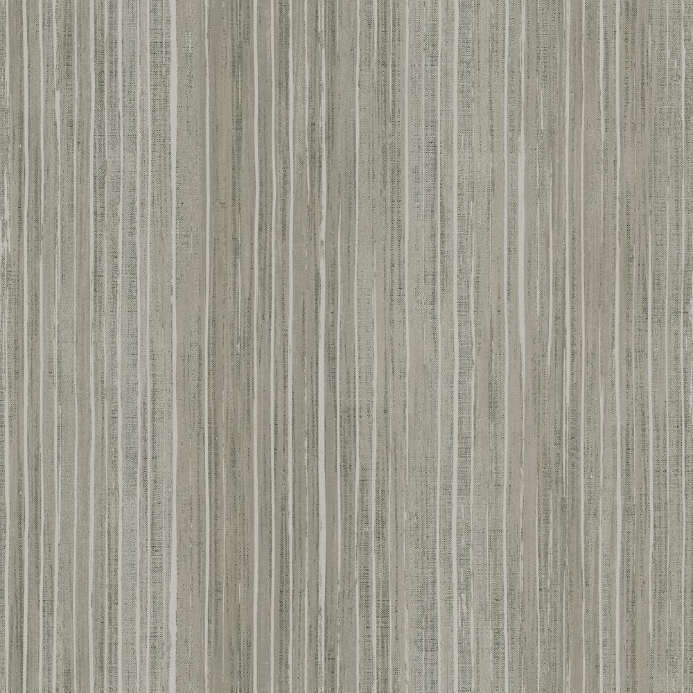 Elegance Collection Silver Vertical Stripe Shimmer Finish Non-Pasted Non-Wo
