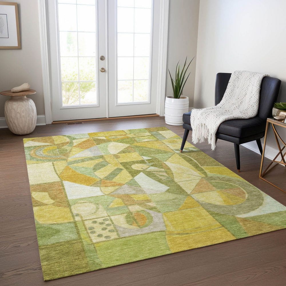 Chantille Machine Washable Indoor/Outdoor Abstract ACN1758 Fern 10 ft. x 14 ft. Area Rug price history on PriceWatchPro