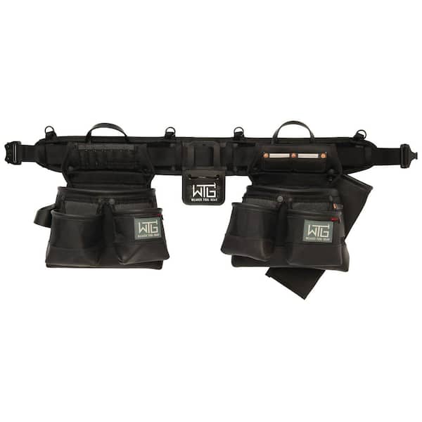 Weaver Tool Gear Super Roofer Black Nylon Waist Tool Belt
