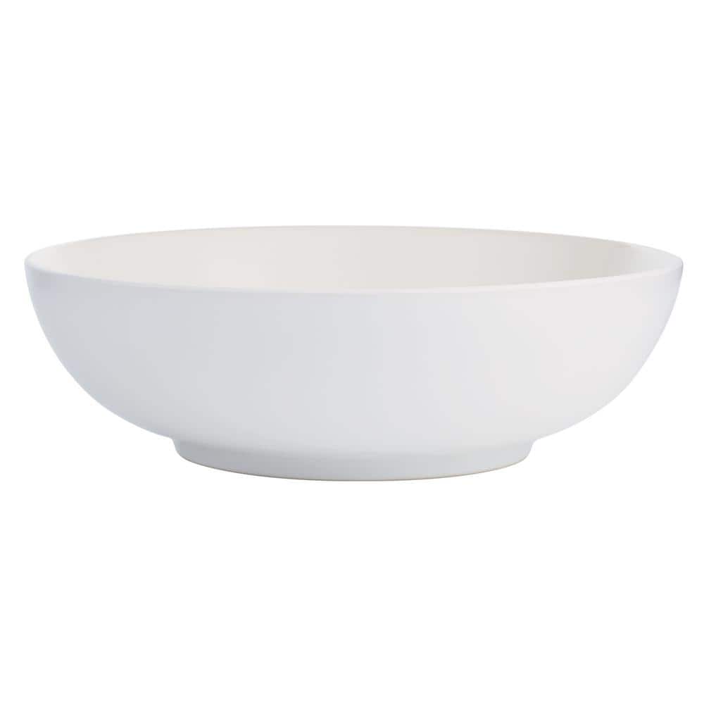 Noritake Colorwave White Stoneware Round Vegetable Bowl 9-1/2 in., 64 oz -  8090-426
