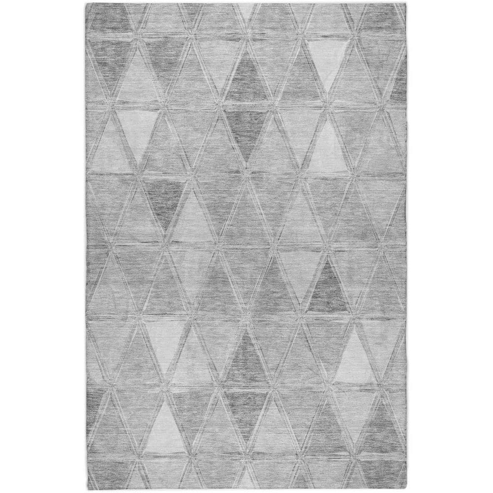 Dream Shag Premium Machine Washable Abstract ADS722 Gray 10 ft. x 14 ft. Area Rug price history on PriceWatchPro