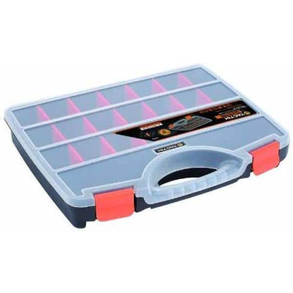 TACTIX 9 Small Parts Organizer with Bin Storage 320676 - The Home Depot