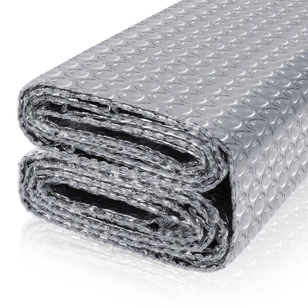 23.6 in. x 20 ft. Radiant Barrier, Reflective Bubble Insulation Sheet, Double Side Aluminum Foil Bubble Shield price history on PriceWatchPro
