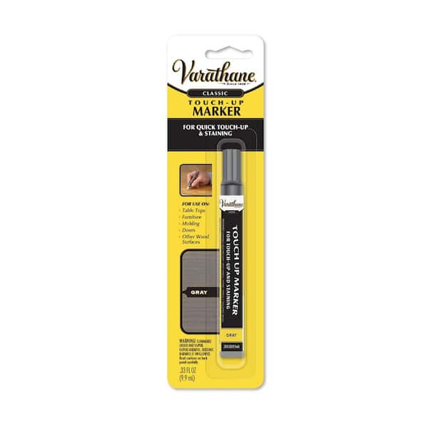 Furniture Markers Touch Up Wood Furniture Filler Pen, Iron Grey