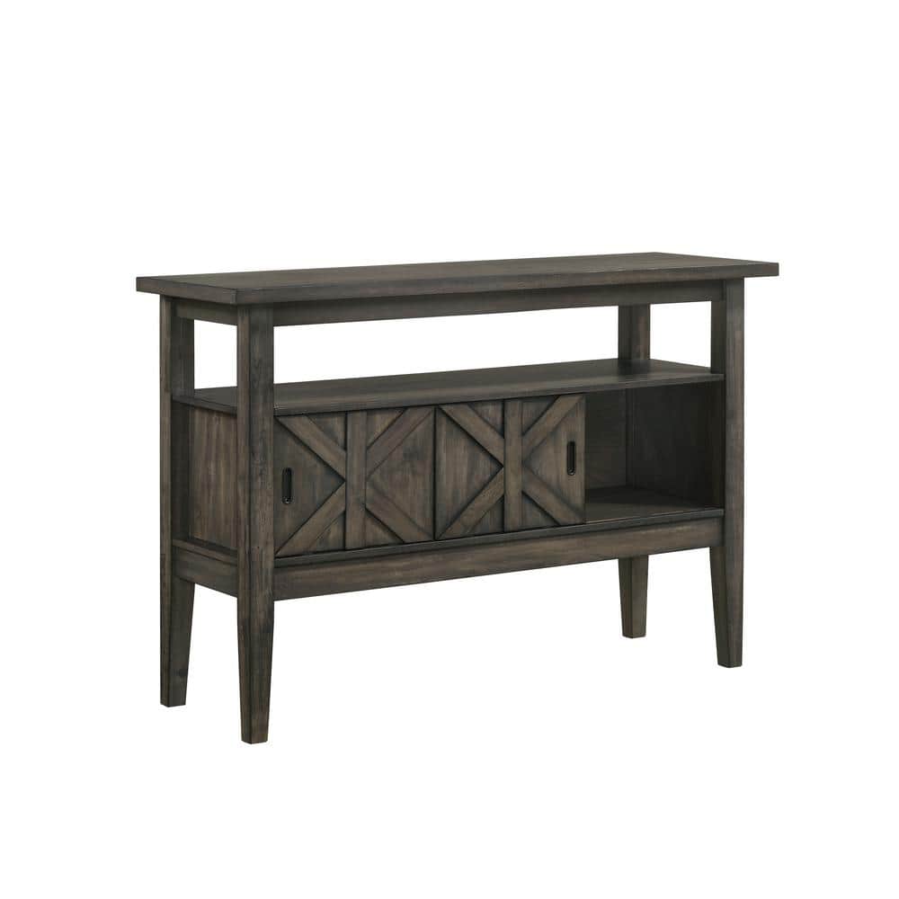Gulliver Rustic Brown Solid Wood Transitional Server