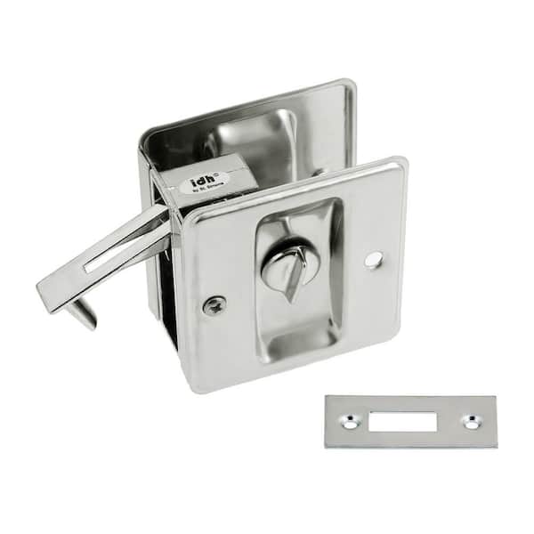 Satin Chrome Pocket Privacy Pull