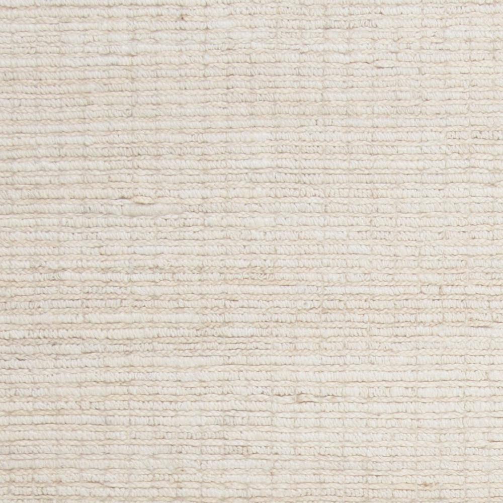 Ivory Flat Woven Handmade Rectangular 9' x 12' Area Rug