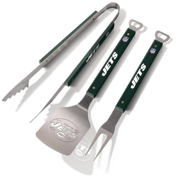 YouTheFan NFL New York Jets Spirit Series 3-Piece BBQ Set