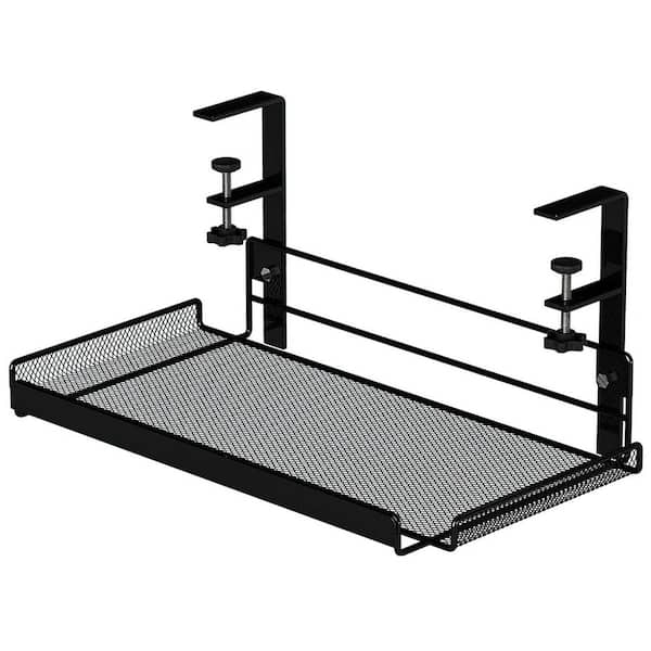 Yichuhaoxi Under Desk Cable Management Tray in Black Organizer Medium ...