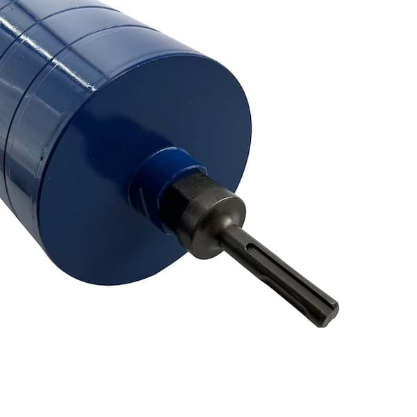 3-1/2 Dry Diamond Core Bit 4 Concrete w/ Rebar + SDS Plus Adapter & Pilot Bit | UK 3-1/2 Dry Diamond Core Bit 4 Concrete w/ Rebar + SDS Plus Adapter & Pilot Bit | UK