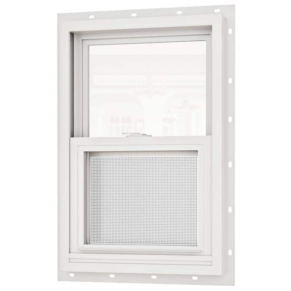 ARK DESIGN 24 in. x 36 in. 87 Series Triple Glazed Single Hung Vinyl ...