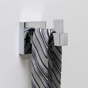 Capri 4-Piece 24-in. Towel Bar Bathroom Hardware Set in Chrome