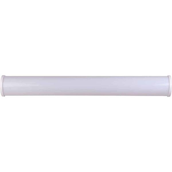 Filament Design Lenor 2-Light Ivory End Cap Fluorescent Ceiling Flushmount