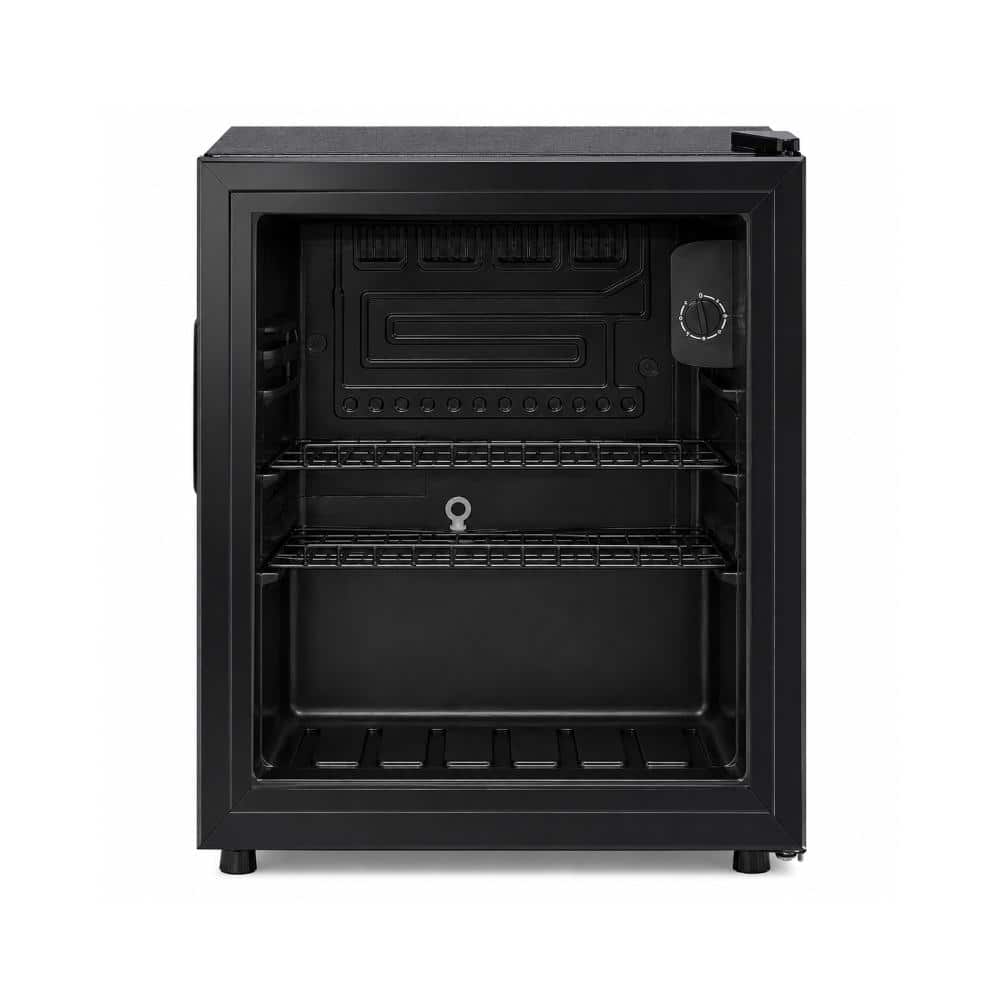 Mini Beverage Refrigerator Cooler 95 Can Beer Fridge with Double Glass Door 7 Adjustable Knob price history on PriceWatchPro