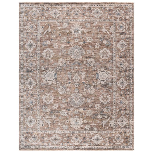 Olympus 8 ft. x 10 ft. Brown Persian OLP516T Area Rug