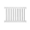 Weatherables Bellaire 3 ft. H x 4 ft. W White Vinyl Railing Kit WWR ...