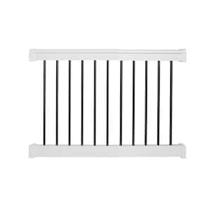 Bellaire 3.5 ft. H x 4 ft. W White Vinyl Railing Kit