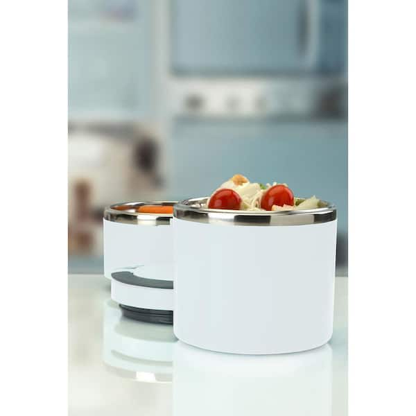 2-Tier Bento Boxes Lunch Containers for Adults Microwavable Bento Boxes, Reusable  Lunch Box, 1 - Baker's