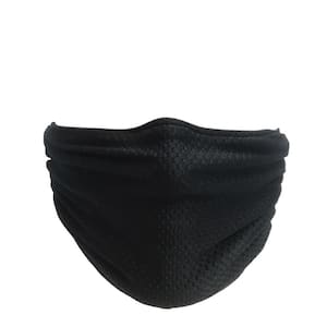 Multipurpose Washable/Reusable Dust, Pollen and Germ Mask - Black