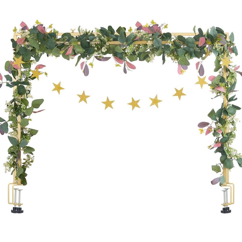 Over-The-Table Rod Stand 13-42 in Tall 28-98 in Rattan Star Chain Clips Balloon Arch Wedding Party Gold price history on PriceWatchPro