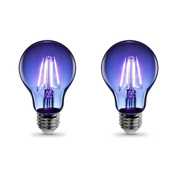 Energetic 25 W Equivalent 2W Green A19 LED Decorative Light Bulb 