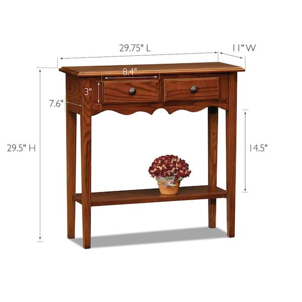 petite console table