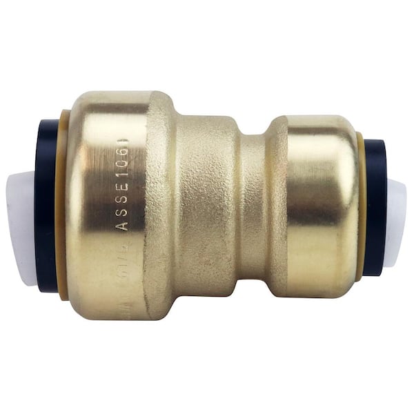 Tectite 1 in. Brass Push-To-Connect Slip Repair Coupling FSBC1SL