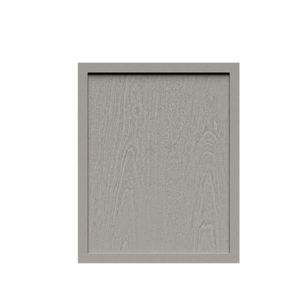 Slim Shaker 24 in. W x 30 in. H x 0.75 in. D Decor Door in Gray price history on PriceWatchPro