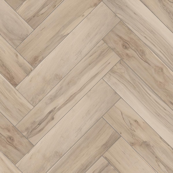 Florida Tile Home Collection Hickory Wood Beige 8 in. x 36 in. Porcelain Floor and Wall Tile (15.54 sq. ft./case)