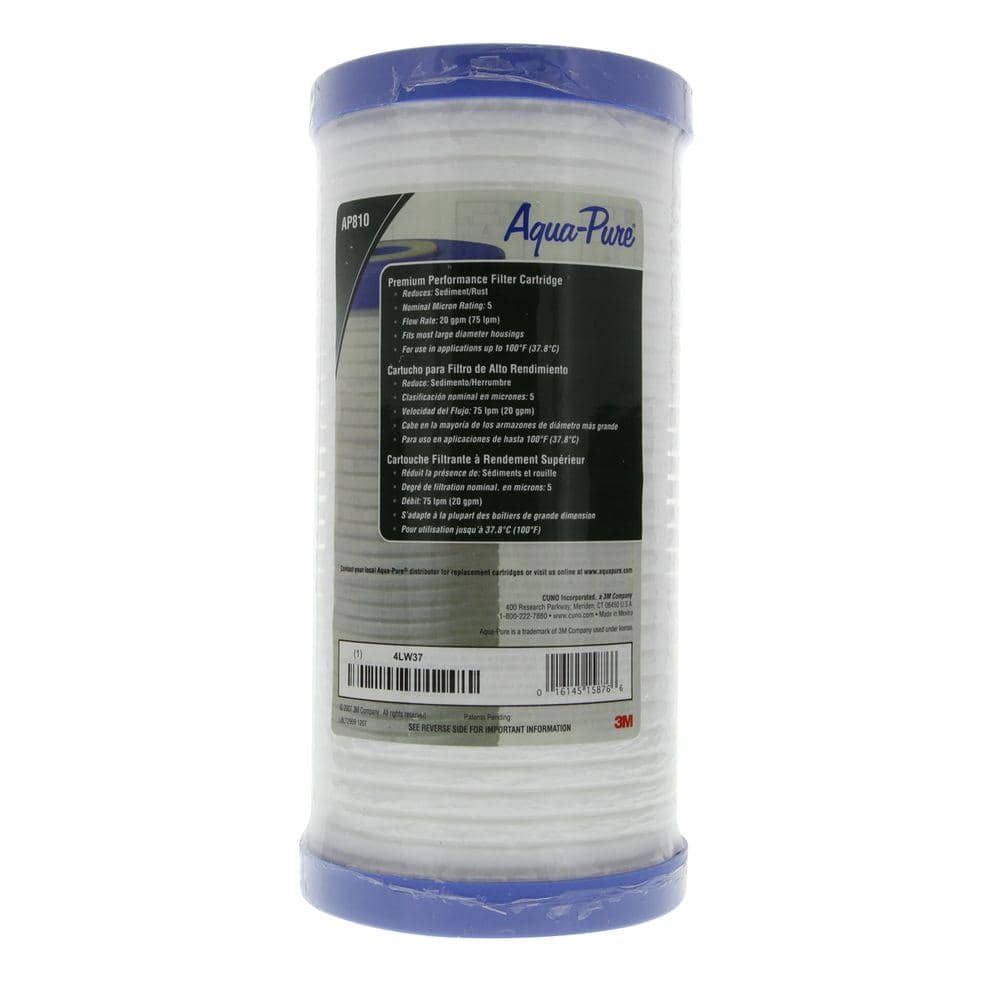 Model AP810 SHIPS FREE NEW 3M Aqua Pure Whole House Replacement Water Filter 