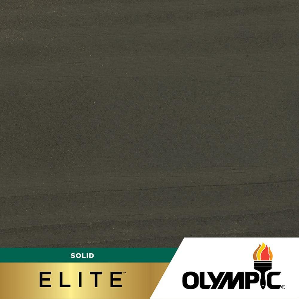 Olympic Elite 5 gal. SC-1021 Corundum Solid Advanced Exterior Stain and ...