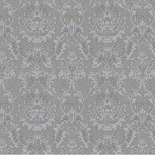 Graham & Brown Province Gray Removable Wallpaper