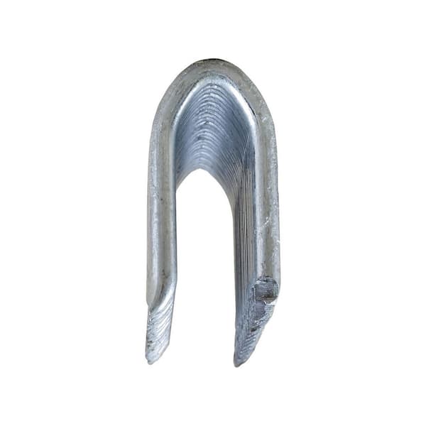 Freeman 9-Gauge 1-3/4" Paper Collated Fencing Staples – 1000-Count, Galvanized Steel For Livestock, Field & Deer Fencing