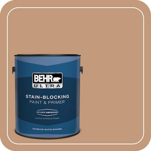 BEHR ULTRA 1 gal. Home Decorators Collection #HDC-AC-02 Copper Moon Extra Durable Satin Enamel Interior Paint & Primer