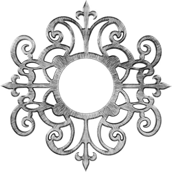 Ekena Millwork 3/4 in. x 26 in. x 26 in. Dijon Architectural Grade PVC Pierced Ceiling Medallion