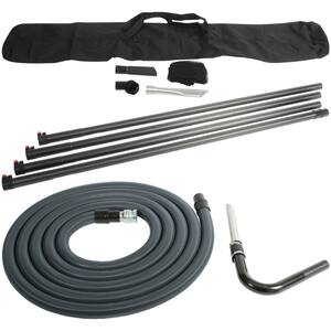 25 ft. Carbon Fiber Gutter Cleaning Vacuum Attachment Kit for Commercial Wet/Dry Vacuums