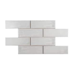 Jeffrey Court Take Home Tile Sample - Herringbone Gray 2.5 in. x 4 in ...