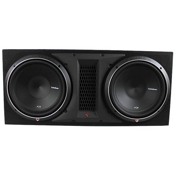 Rockford Fosgate 12 in. 1600-Watt Dual Loaded Subwoofer Sub Enclosure