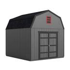 Installed Braymore 10 ft. x 12 ft. Wooden Shed with Onyx Black Shingles