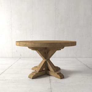 Madera 48 in. Natural round Dining Table