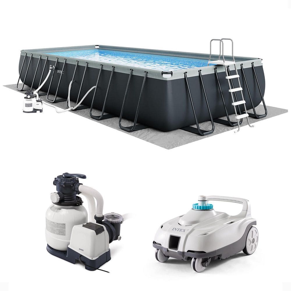 Intex Ultra XTR 24 ft. x 12 ft. Rectangular 52 in. Deep Above