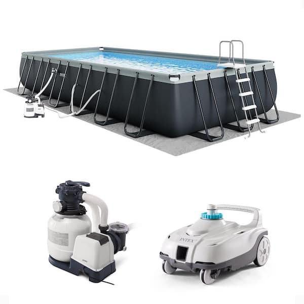 ZX100 Auto Pressure Side Pool Cleaner with Ultra XTR Frame Rectangle Swimming Pool