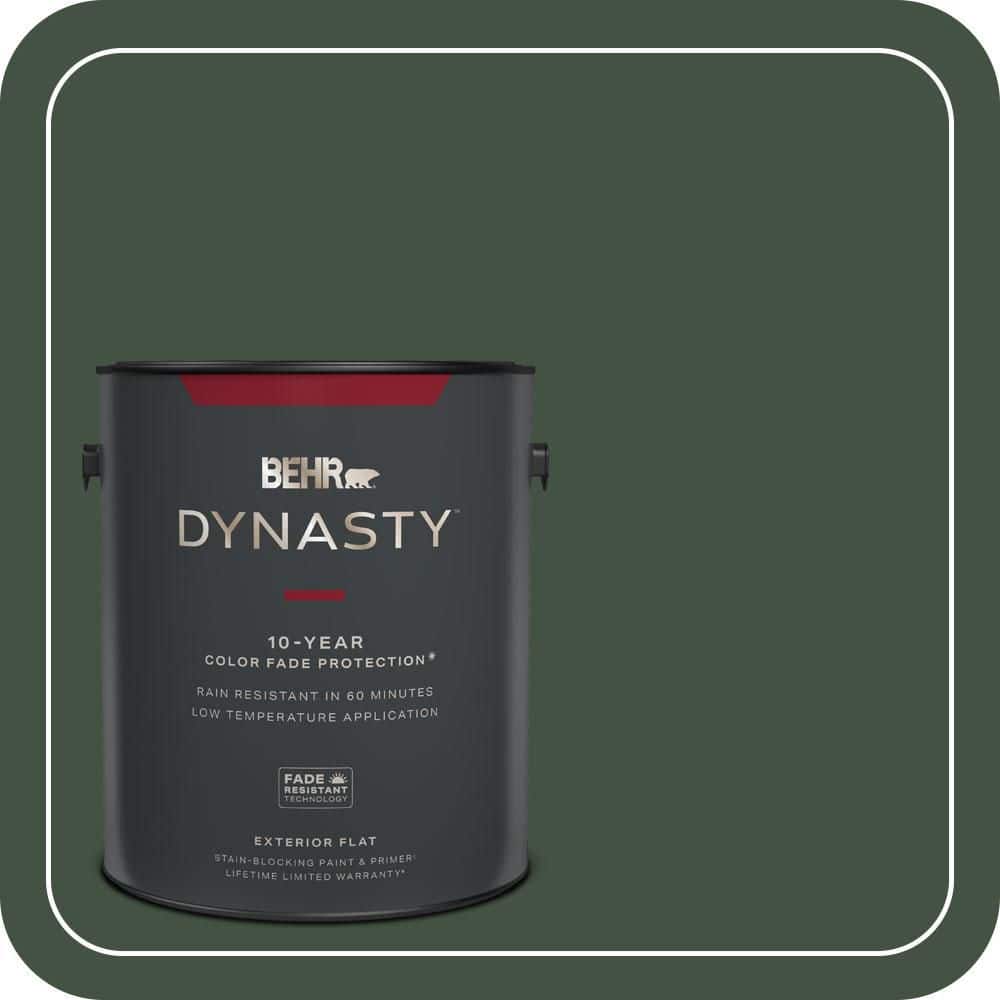 1 gal. #ECC-48-3 Lush Grass Flat Exterior Stain-Blocking Paint & Primer price history on PriceWatchPro